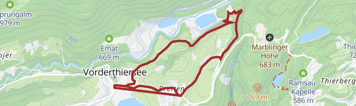 Route map: 331 | Wachtl-Runde